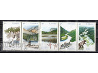 1991. Καναδάς. Καναδικοί ποταμοί. Στρίπ