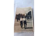Photo Sofia Two young men in front of the Courthouse