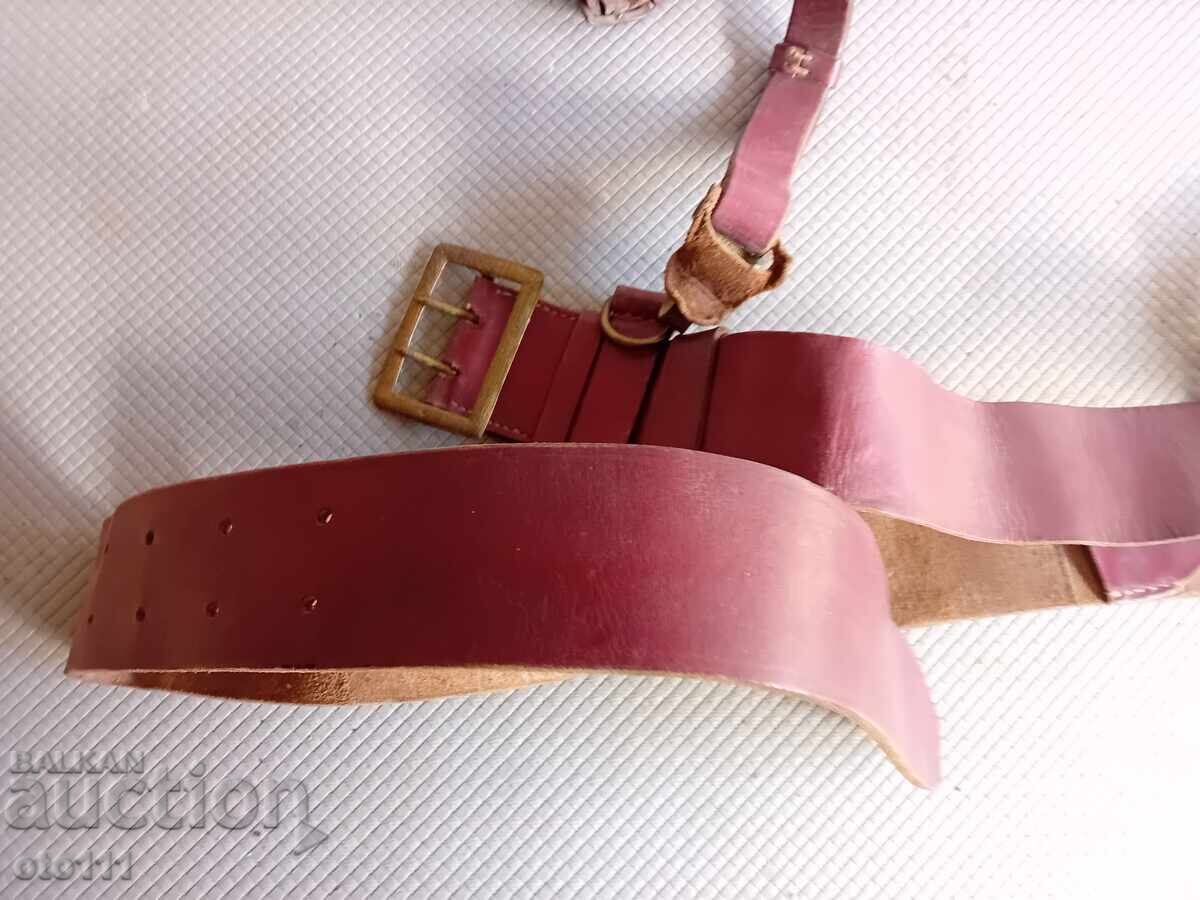 Licitație CUREA ROȘIE DE OFIȚER CU PORTUPEY REGATUL BULGARIA