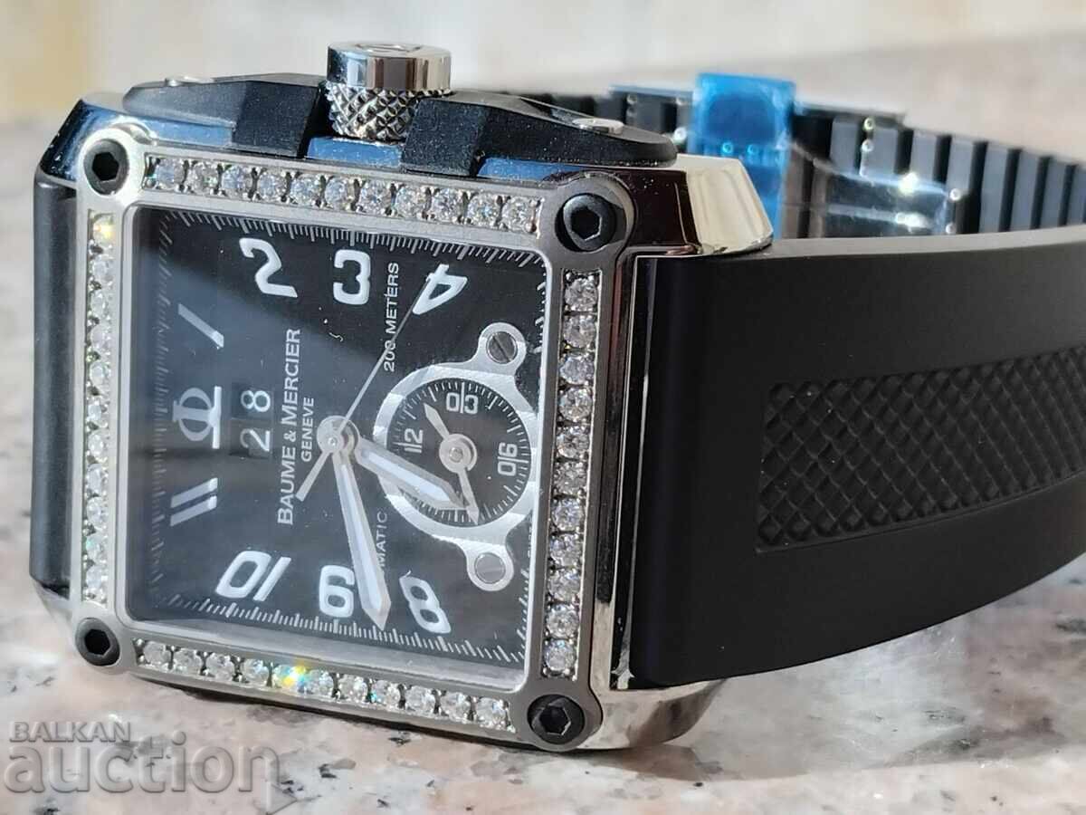 Swiss Automatic Baume & Mercier with Diamond Bezel - 6