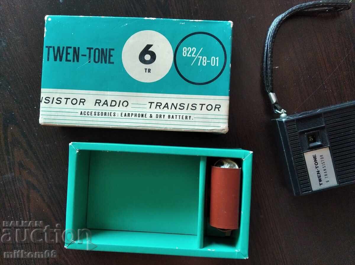Ραδιόφωνο τρανζίστορ Twen Tone με τιμή 43.00 BGN | € 21.99