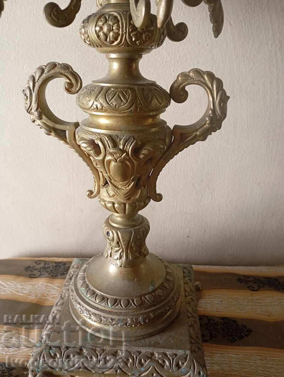 Auction  Baroque candlestick