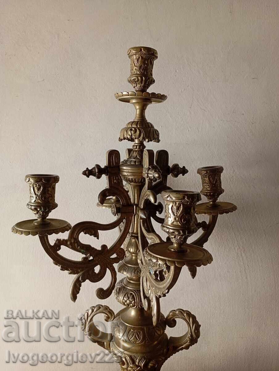 Delivery of Baroque candlestick