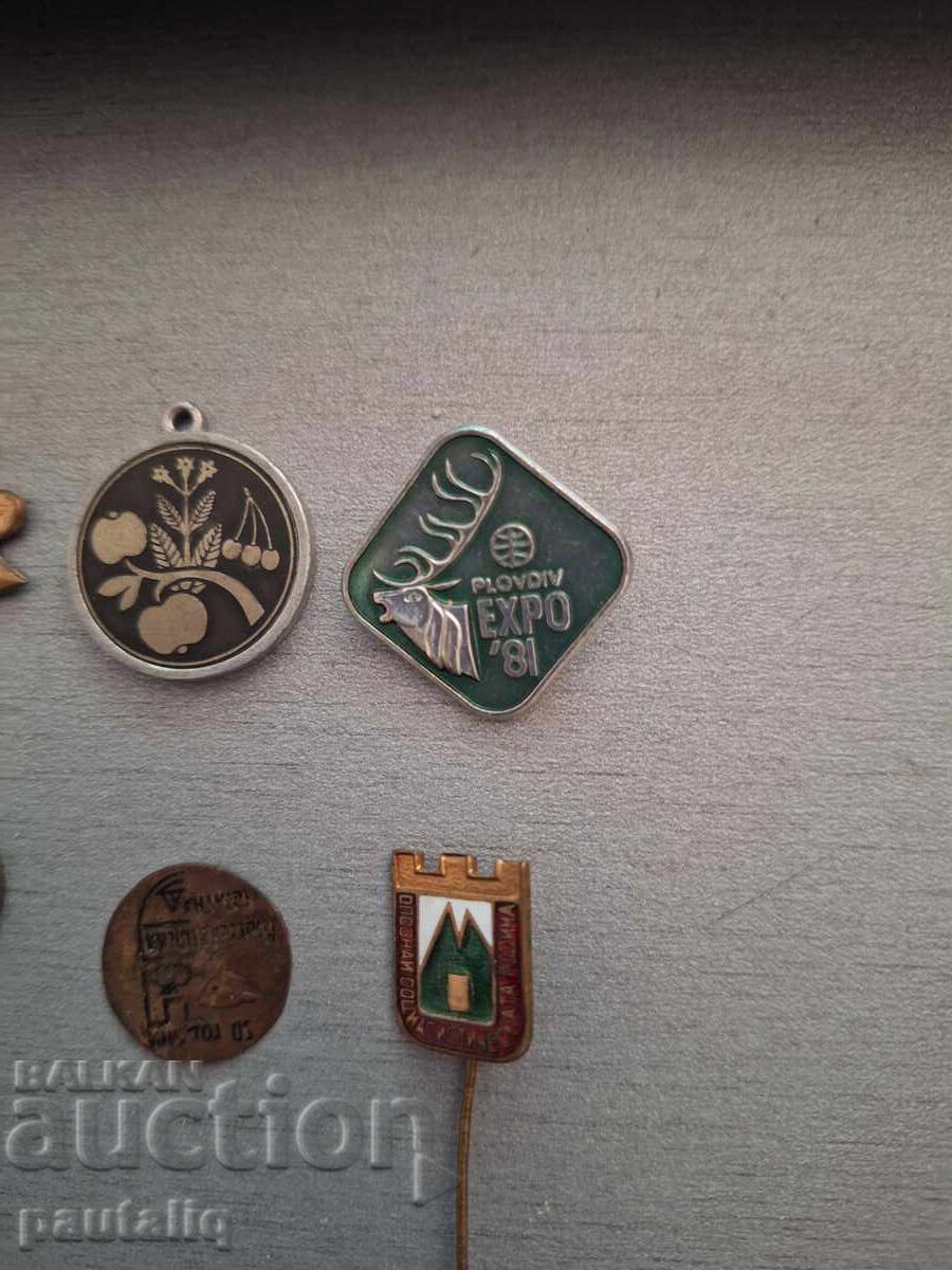 Auction  Lot of Kyustendil Badges