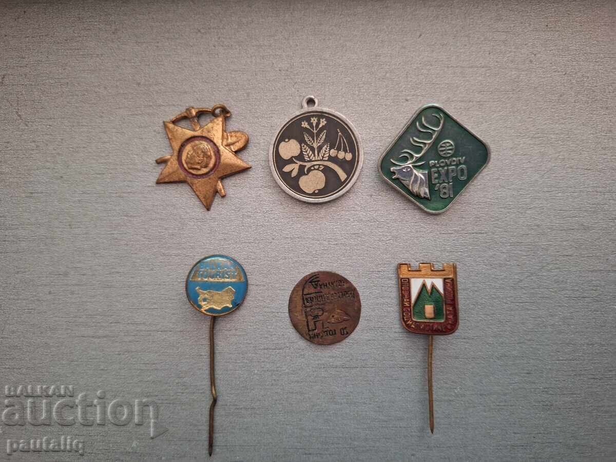 Lot of Kyustendil Badges
