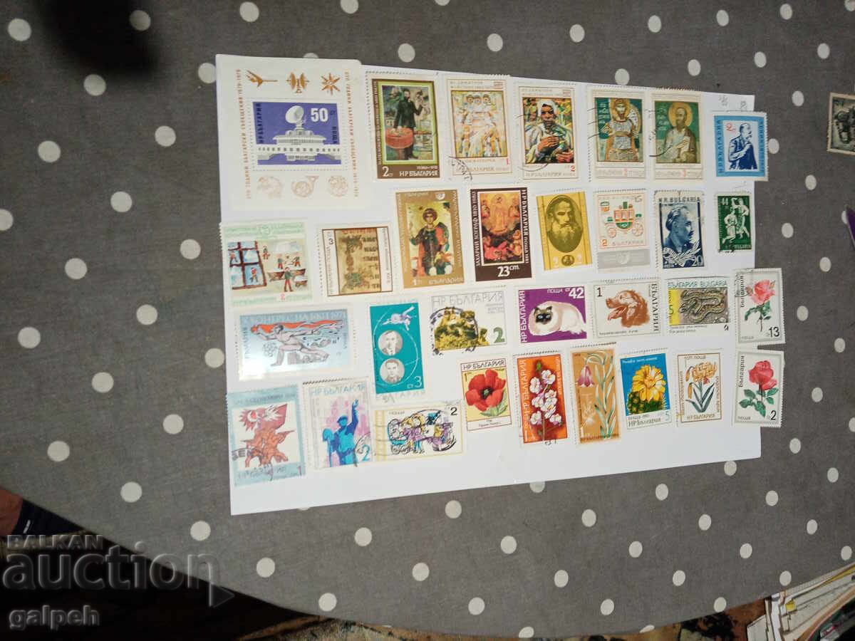 Γραμματόσημα - Λαϊκή Δημοκρατία της Βουλγαρίας - 130+ τμχ με τιμή 10.00 BGN | € 5.11