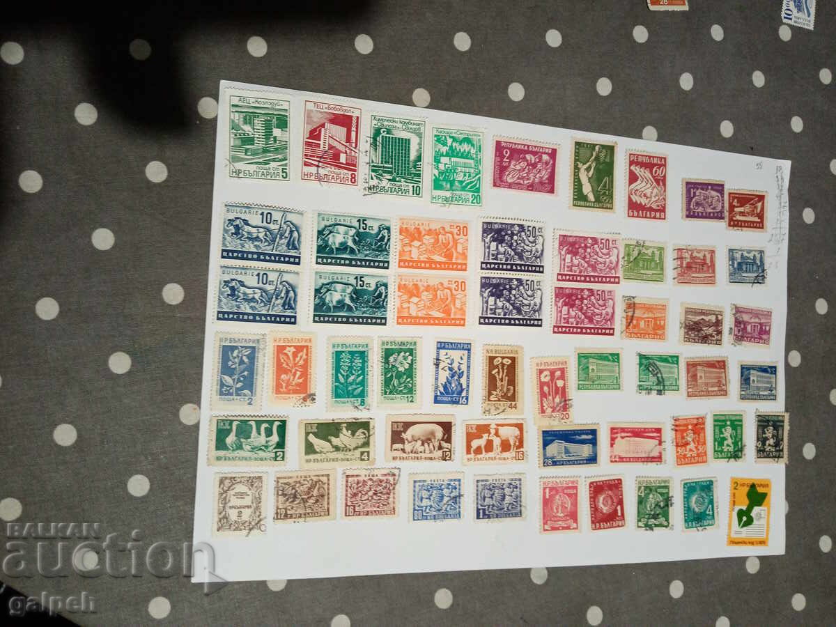 Γραμματόσημα - Λαϊκή Δημοκρατία της Βουλγαρίας - 130+ τμχ