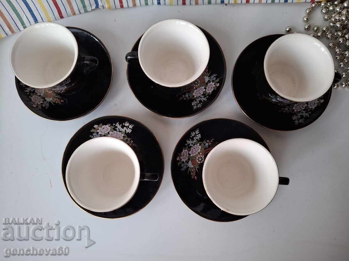 Beautiful Japanese new porcelain coffee set with price 30.00 BGN | € 15.34