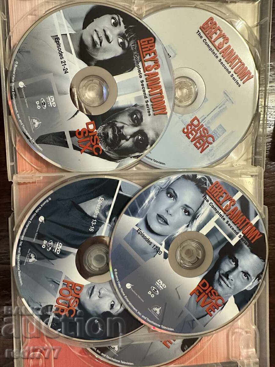 Συλλογή Grey's Anatomy σεζόν 1-4 - 6 Συλλογή Grey's Anatomy σεζόν 1-4 - 6