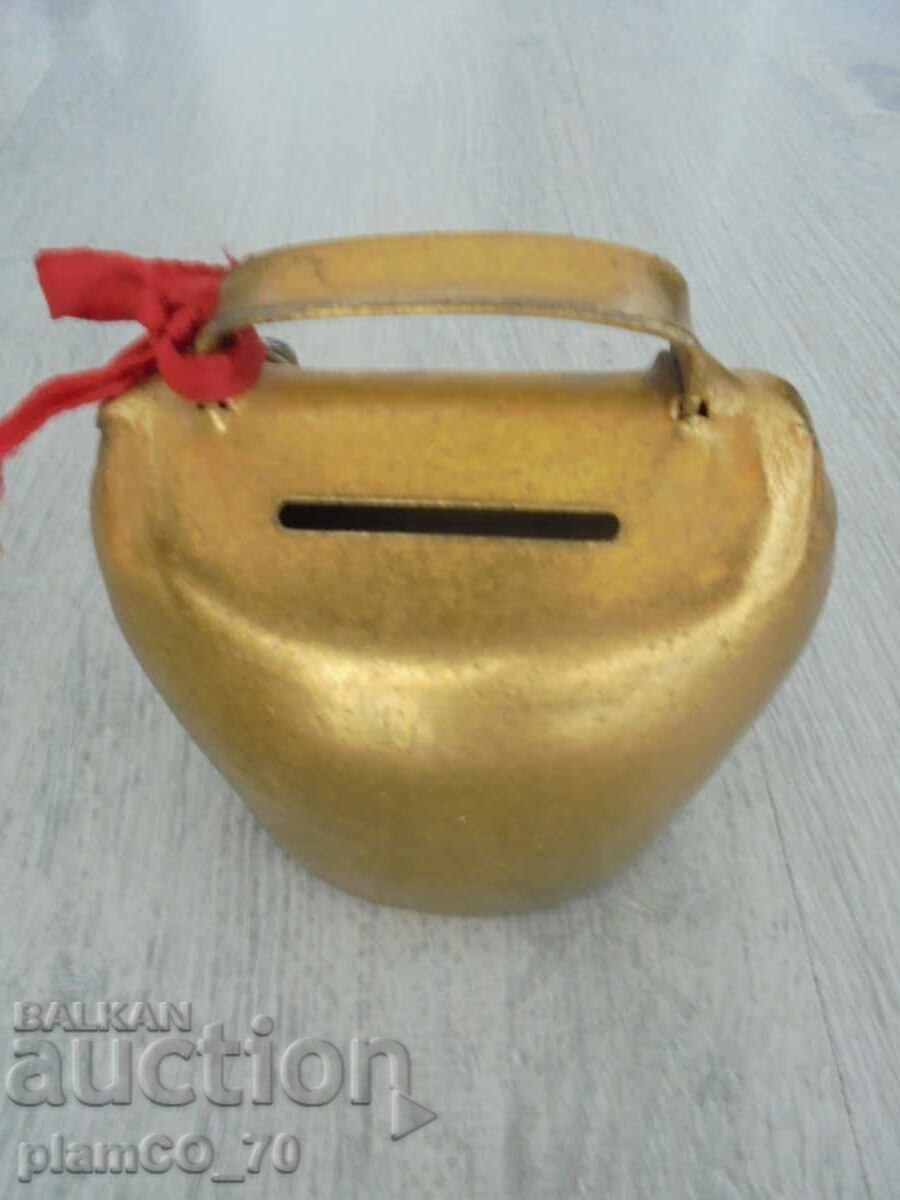 №*8113 παλιά μεταλλική χοίρος με κλειδί - 5