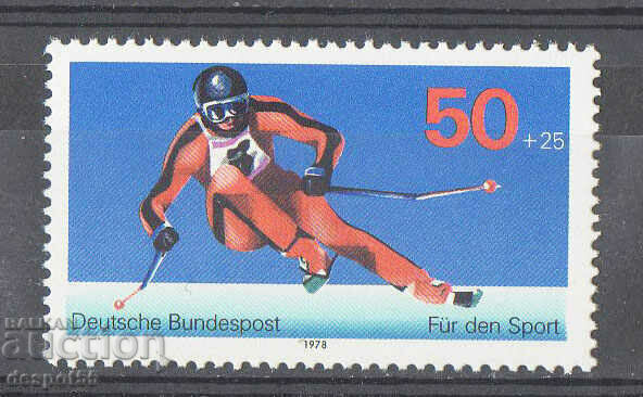 1978. GFR. Alpine skiing disciplines.