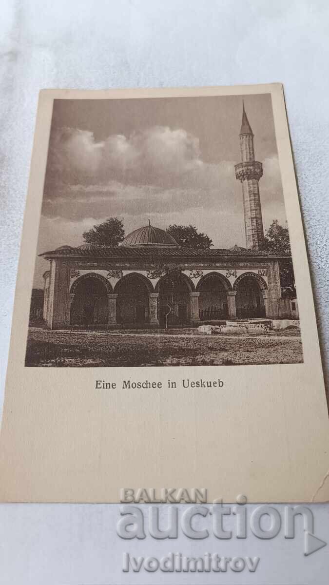 Cartolină poștală Ueskueb Eine Moschee