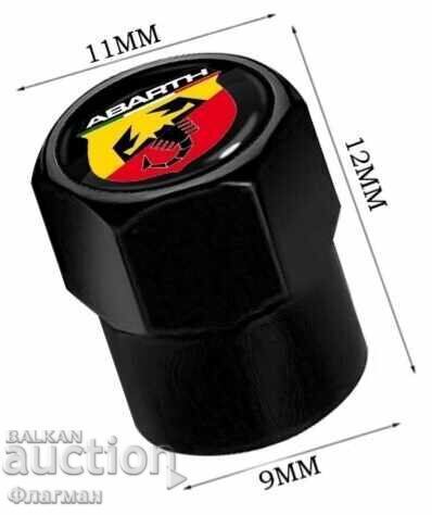 Capace supapă anvelope ”ABARTH” cu preț € 10.00 | 19.56 BGN Capace supapă anvelope ”ABARTH” cu preț € 10.00 | 19.56 BGN