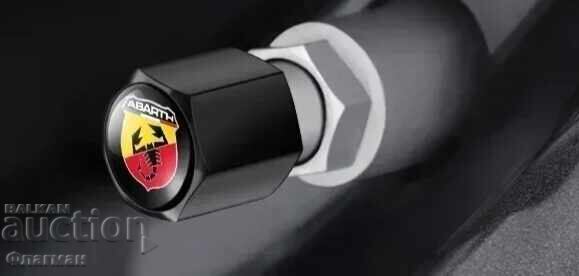 Valve caps for tires "ABARTH" - 6