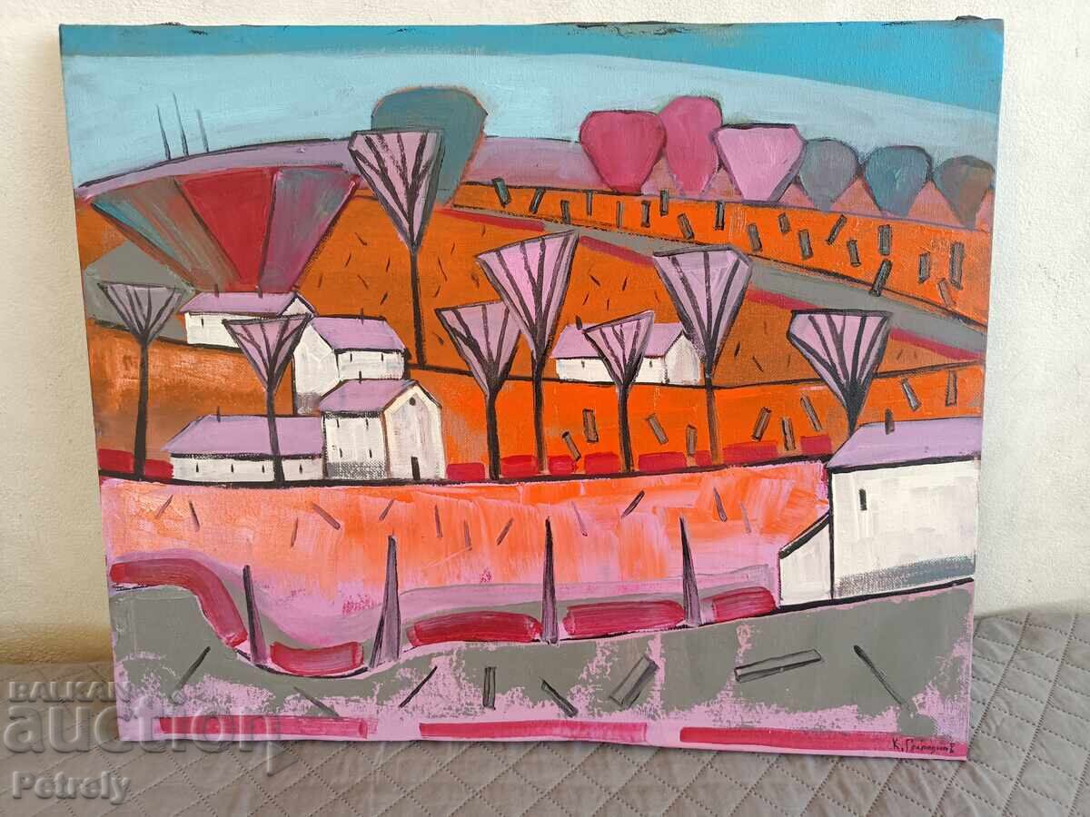 Аукцион Стара маслена картина