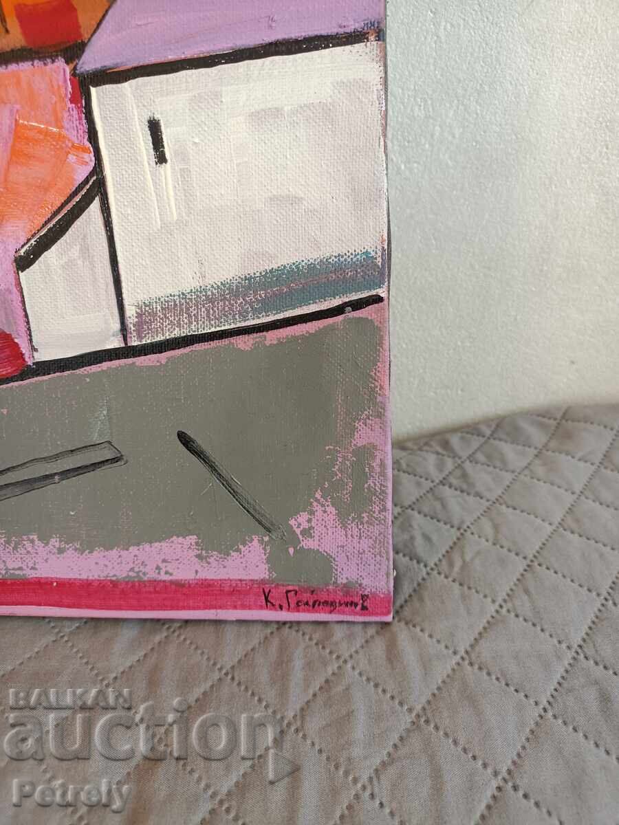 Доставка на Стара маслена картина