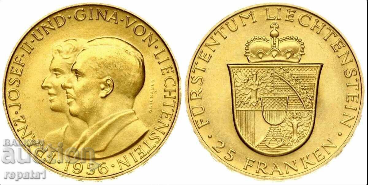 25 франка-Лихтенщайн