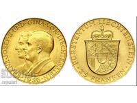 25 Liechtenstein Francs