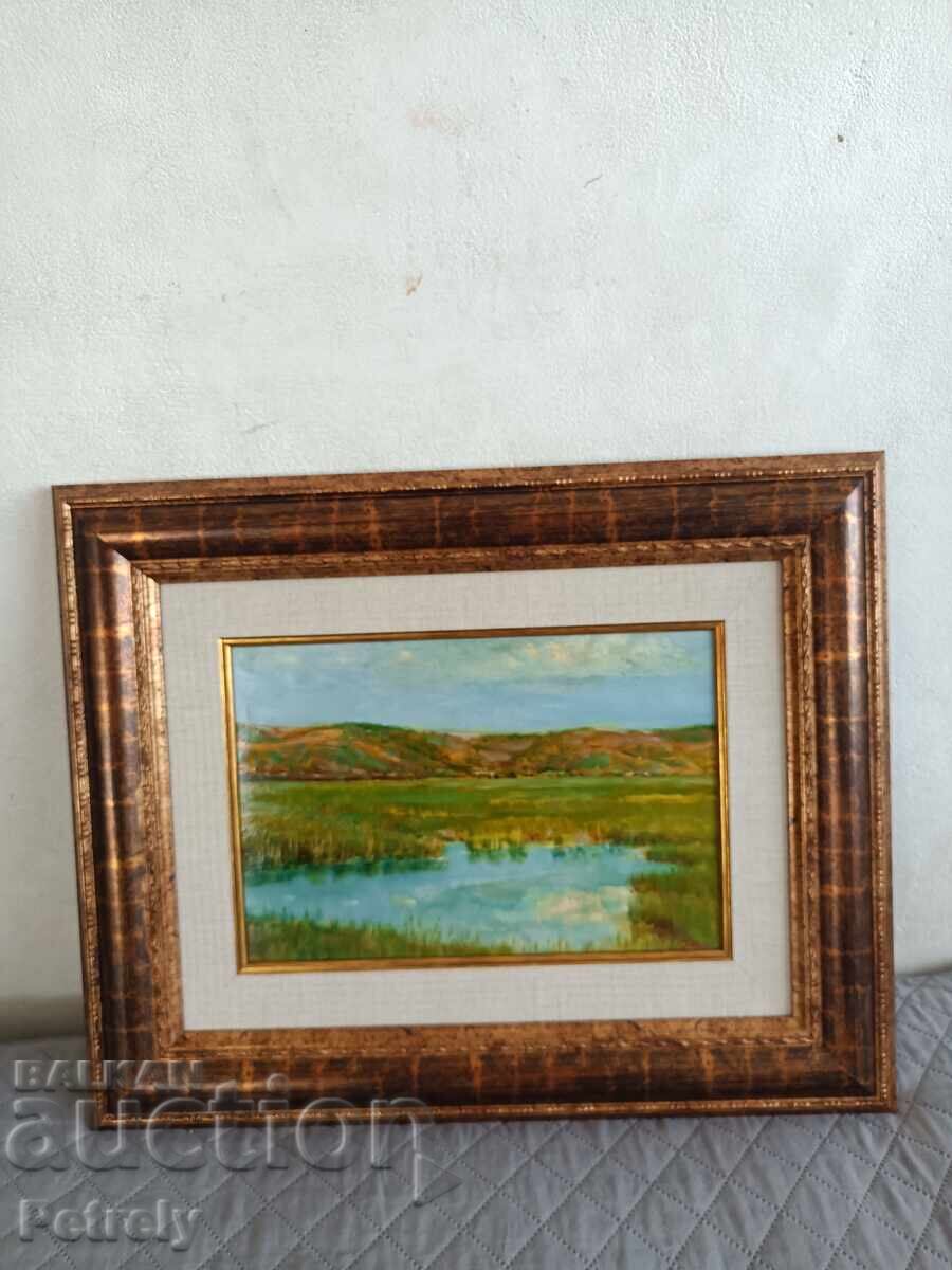 Delivery of Panayot Panayotov Painting