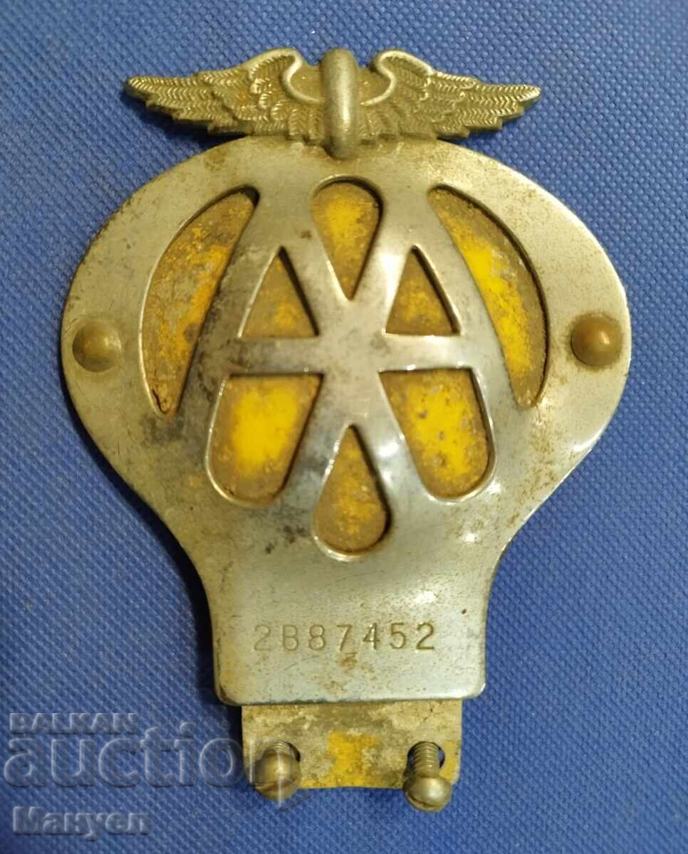 Емблема на Автомобилната Асоциация - UK. Емблема на Автомобилната Асоциация - UK.