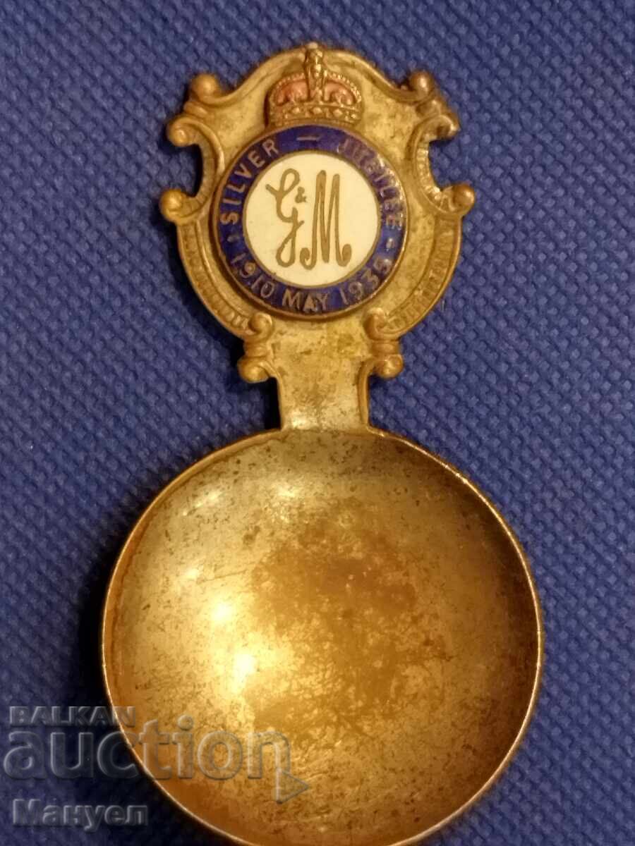 Стара лъжичка за чай - UK.