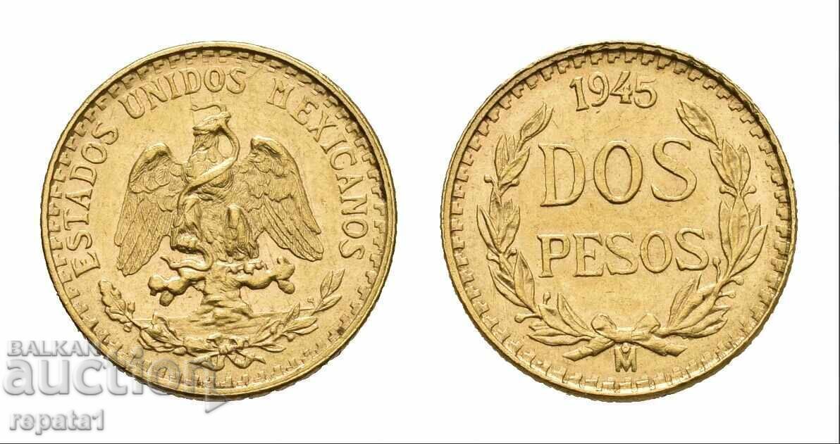 2 pesos 1945