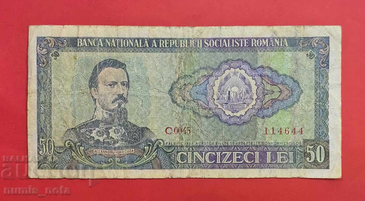 Romania 50 lei 1966