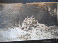 Old photo, 16.VIII.1930, Varshets, the waterfall