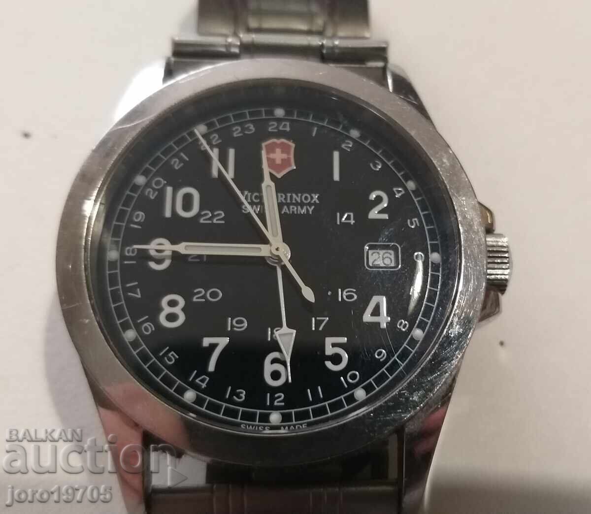 Auction  Men's Swiss Watch "Victorinox" for the Swiss Army