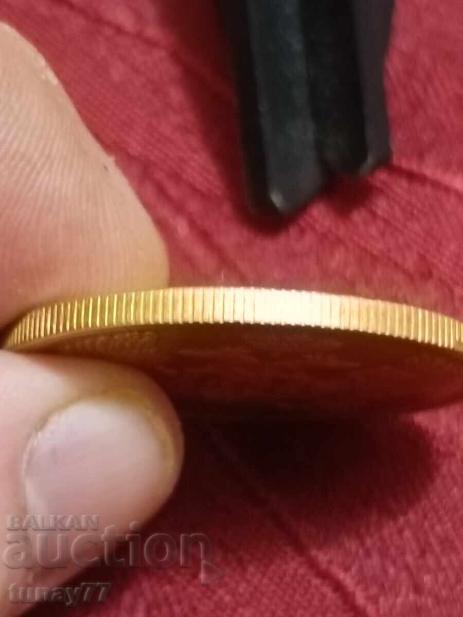 Аукцион Позлатена Реплика монета, /1936 Руска 12 рублева Аукцион Позлатена Реплика монета, /1936 Руска 12 рублева