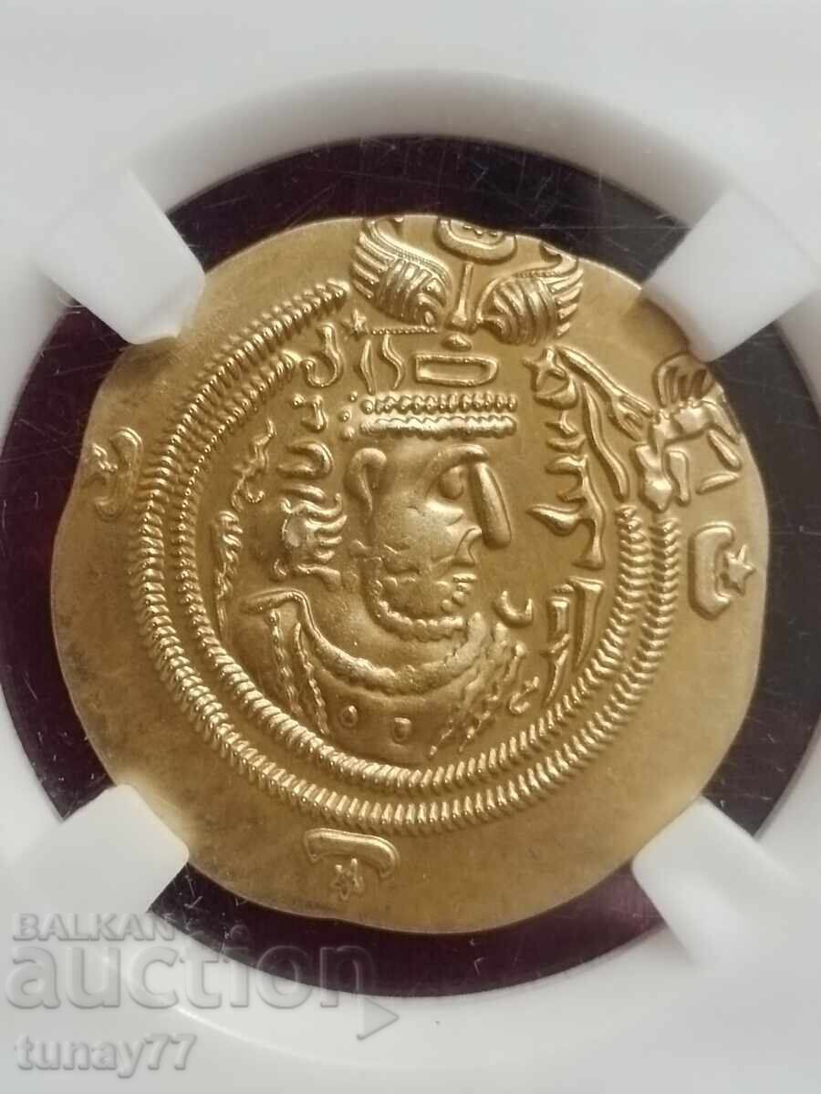 ANCIENT SASANIAN NEAR EASTERN GOLD-PLATED COIN COPY with price 9.50 BGN | € 4.86 ANCIENT SASANIAN NEAR EASTERN GOLD-PLATED COIN COPY with price 9.50 BGN | € 4.86