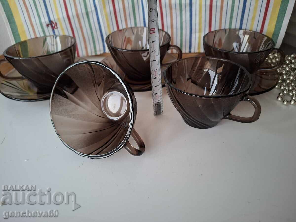 Serviciu de ceai, cafea de la Duralex cu preț € 10.00 | 19.56 BGN Serviciu de ceai, cafea de la Duralex cu preț € 10.00 | 19.56 BGN