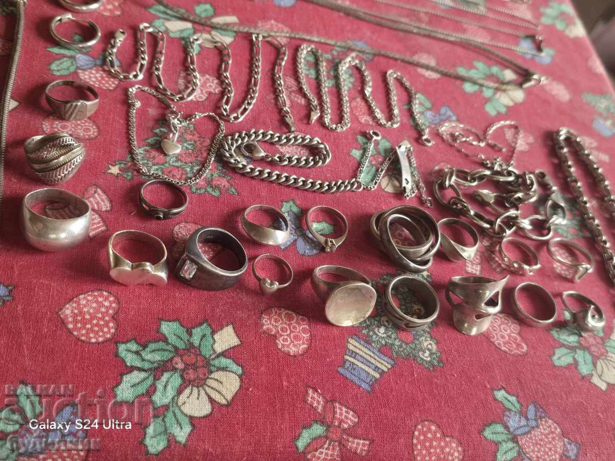 Silver 272.97g. Everything is intact and usable and re-sold with price 799.99 BGN | € 409.03