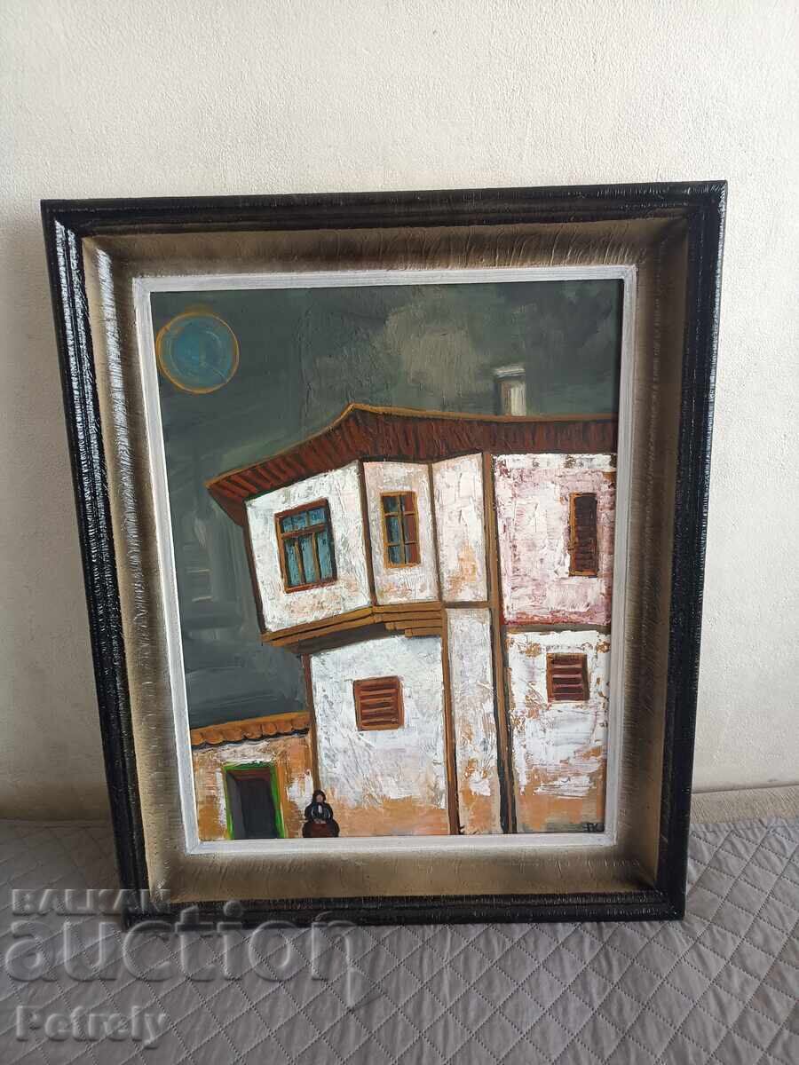 Old oil painting Old oil painting