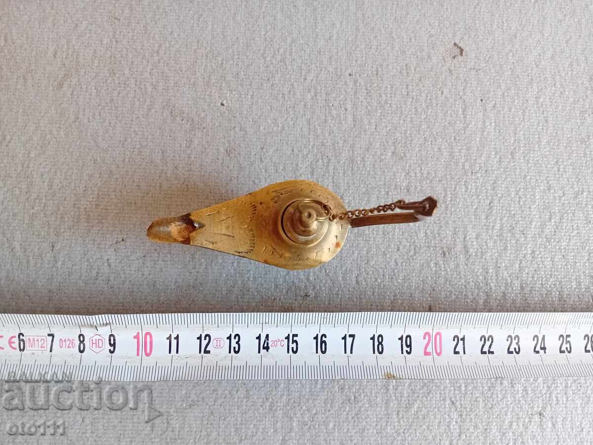 МАЛКА БРОНЗОВА МАСЛЕНА ЛАМПА с цена 20.00 лв. | € 10.23