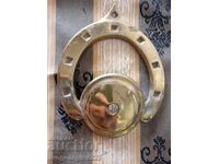 Aplicație din alamă potcoavă de cal