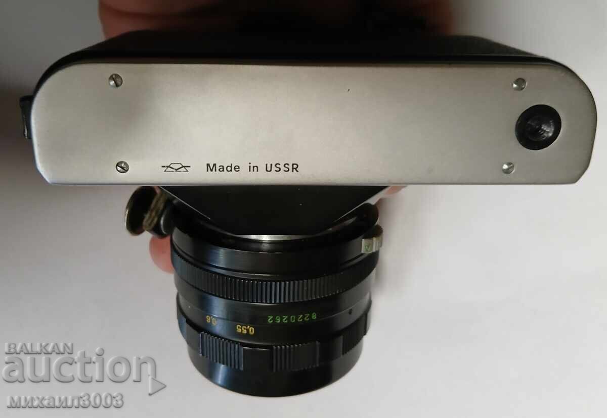 ZENIT EM USSR PHOTO CAMERA WITH HELIOS-44M 2/58 LENS - 5