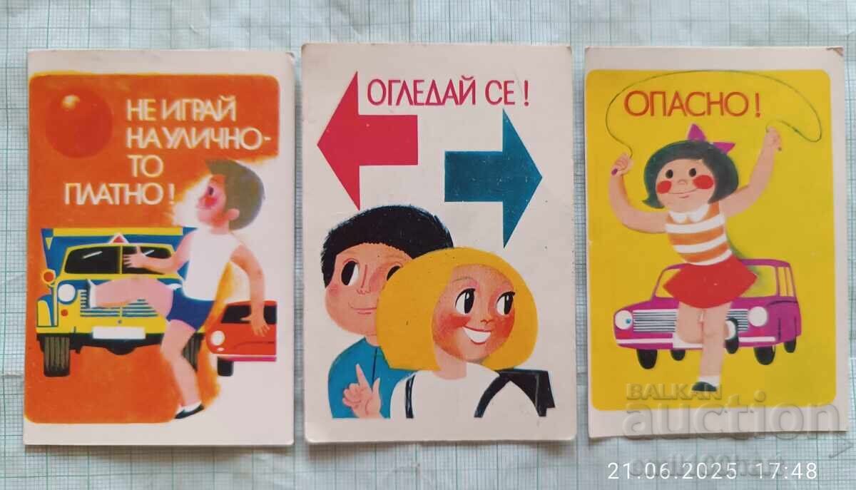 Calendar MVR Centrala Siguranței Circulației 1976