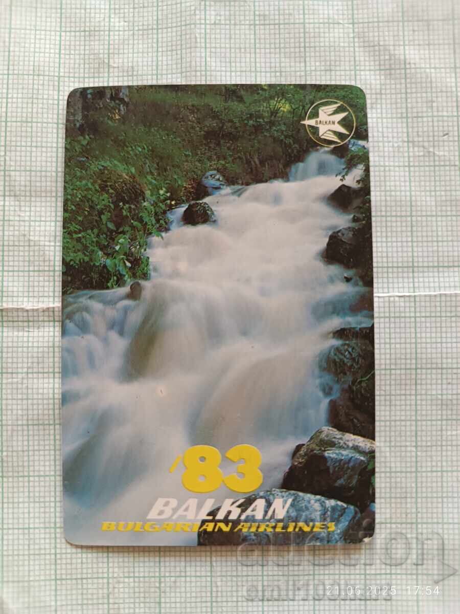 BGA Balkan Calendar 1983