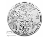 SILVER 1 OZ 2023 SIERRA LEONE - GOD OF ALL GODS RA