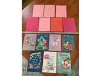 GREETING CARD SET WITH ENVELOPE - LOT OF 7 PCS