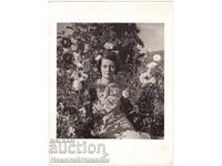 1935 OLD PHOTO SOFIA PANCHAREVO BEAUTIFUL YOUNG WOMAN E069