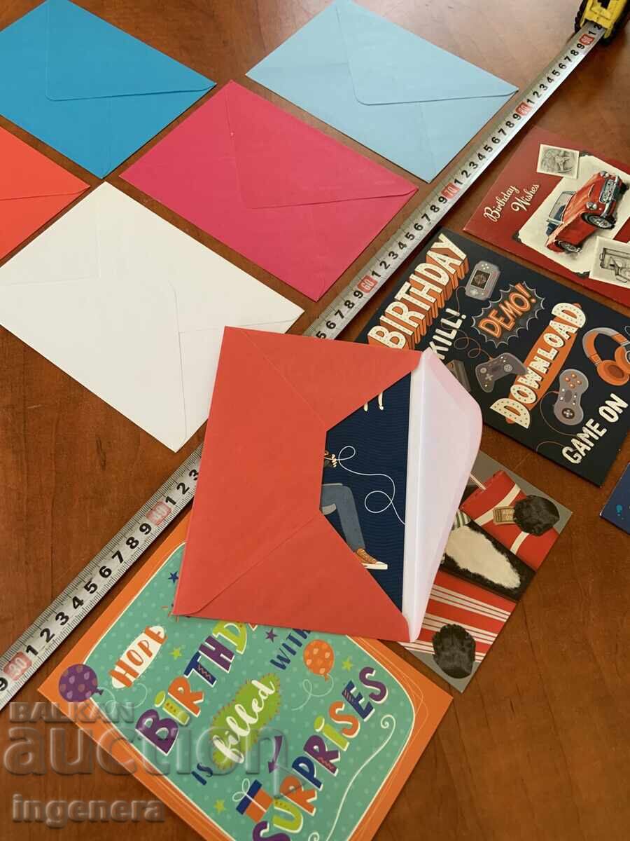 Παράδοση ΕΥΧΕΤΗΡΙΑ ΚΑΡΤΑ ΣΕΤ ΜΕ ΦΑΚΕΛΟ - ΠΑΡΤΙΔΑ ΑΠΟ 6 ΤΕΜ Παράδοση ΕΥΧΕΤΗΡΙΑ ΚΑΡΤΑ ΣΕΤ ΜΕ ΦΑΚΕΛΟ - ΠΑΡΤΙΔΑ ΑΠΟ 6 ΤΕΜ