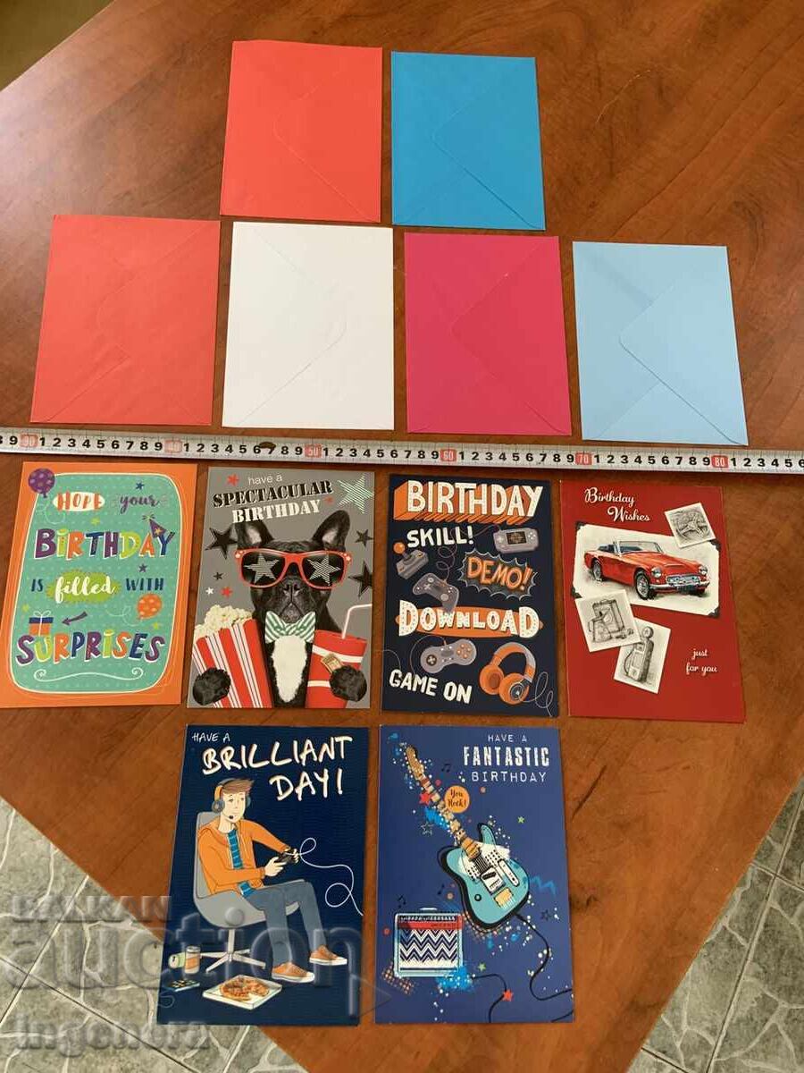 ΕΥΧΕΤΗΡΙΑ ΚΑΡΤΑ ΣΕΤ ΜΕ ΦΑΚΕΛΟ - ΠΑΡΤΙΔΑ ΑΠΟ 6 ΤΕΜ ΕΥΧΕΤΗΡΙΑ ΚΑΡΤΑ ΣΕΤ ΜΕ ΦΑΚΕΛΟ - ΠΑΡΤΙΔΑ ΑΠΟ 6 ΤΕΜ