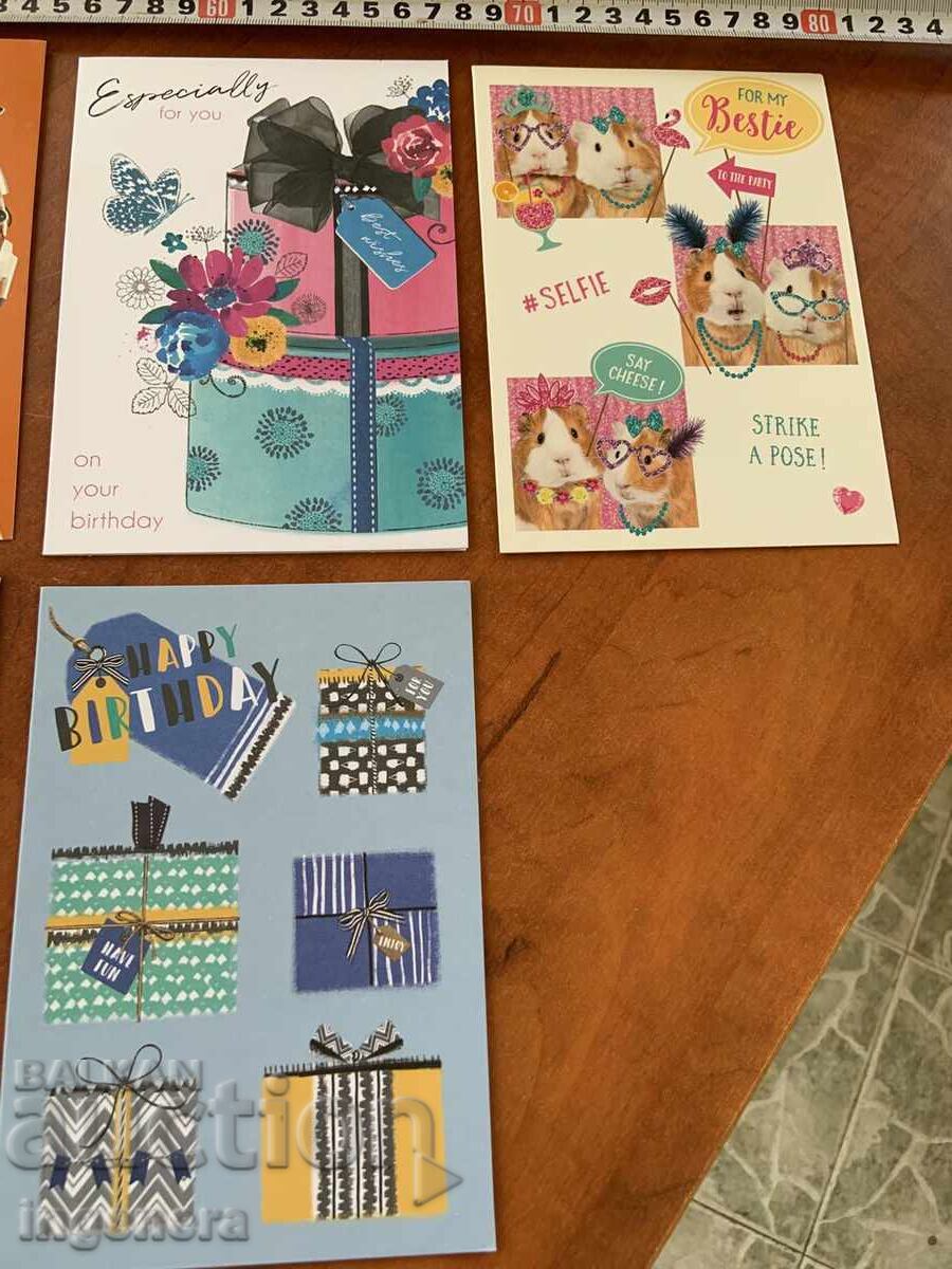 Δημοπρασία ΕΥΧΕΤΗΡΙΑ ΚΑΡΤΑ ΣΕΤ ΜΕ ΦΑΚΕΛΟ - ΠΑΡΤΙΔΑ ΑΠΟ 6 ΤΕΜ Δημοπρασία ΕΥΧΕΤΗΡΙΑ ΚΑΡΤΑ ΣΕΤ ΜΕ ΦΑΚΕΛΟ - ΠΑΡΤΙΔΑ ΑΠΟ 6 ΤΕΜ