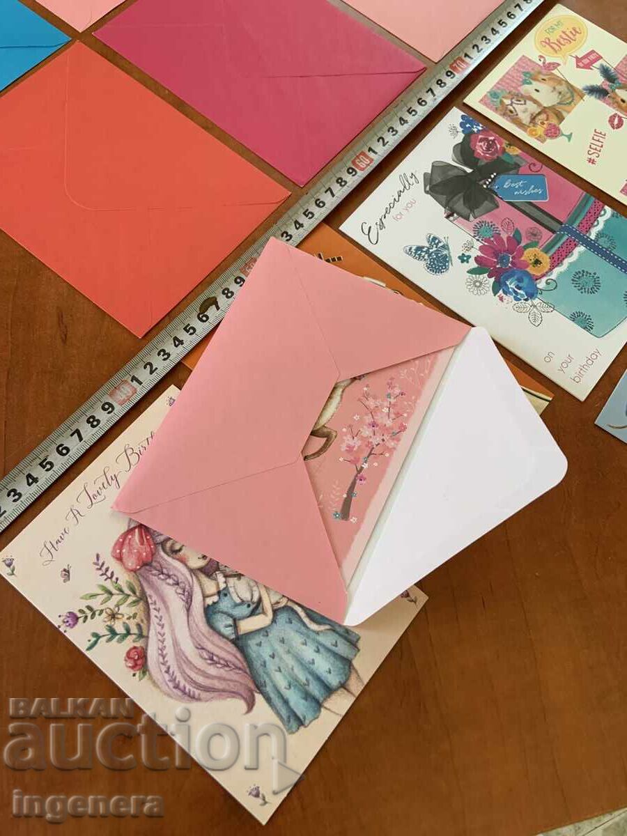 ΕΥΧΕΤΗΡΙΑ ΚΑΡΤΑ ΣΕΤ ΜΕ ΦΑΚΕΛΟ - ΠΑΡΤΙΔΑ ΑΠΟ 6 ΤΕΜ - 5 ΕΥΧΕΤΗΡΙΑ ΚΑΡΤΑ ΣΕΤ ΜΕ ΦΑΚΕΛΟ - ΠΑΡΤΙΔΑ ΑΠΟ 6 ΤΕΜ - 5