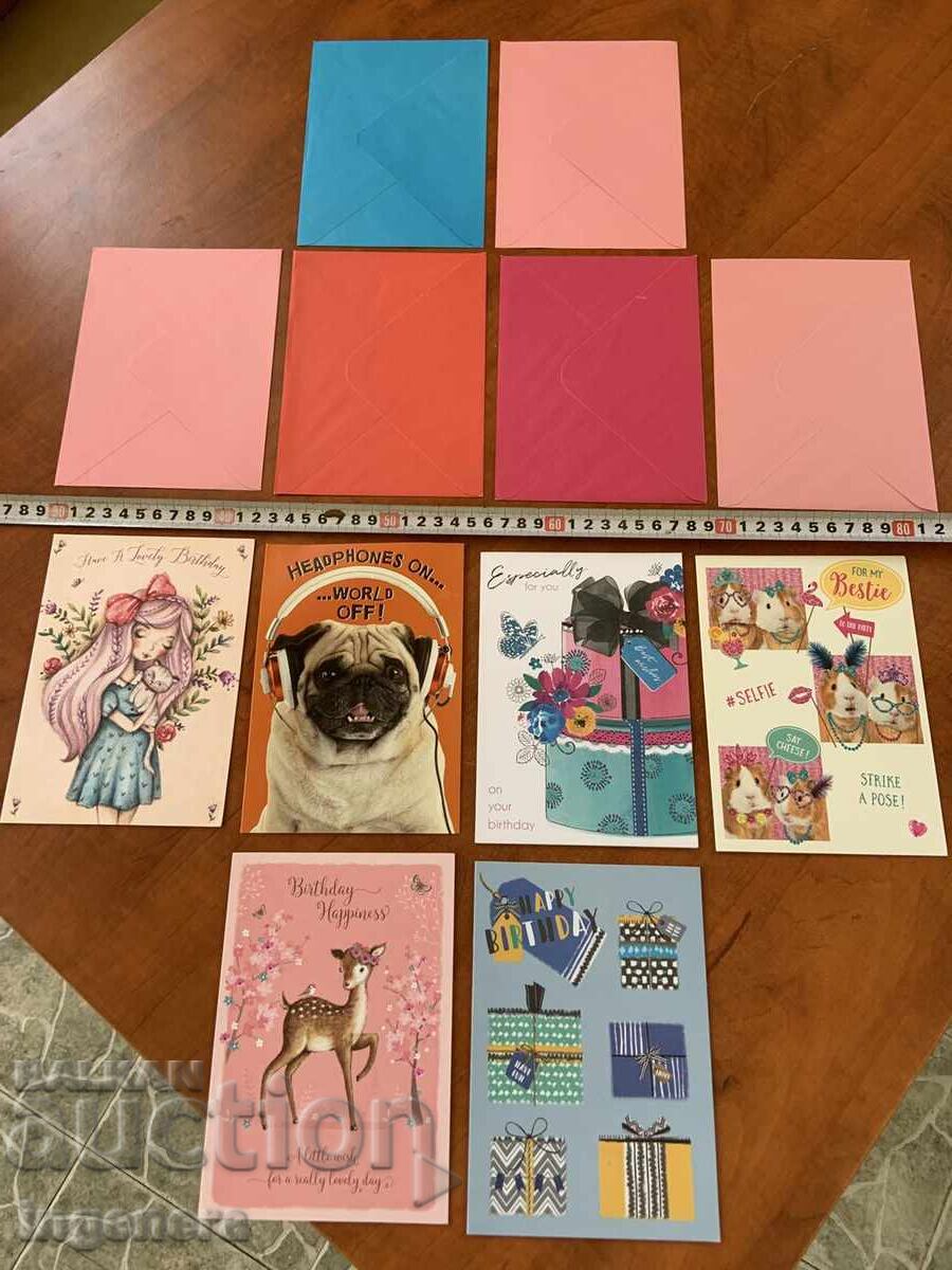 ΕΥΧΕΤΗΡΙΑ ΚΑΡΤΑ ΣΕΤ ΜΕ ΦΑΚΕΛΟ - ΠΑΡΤΙΔΑ ΑΠΟ 6 ΤΕΜ ΕΥΧΕΤΗΡΙΑ ΚΑΡΤΑ ΣΕΤ ΜΕ ΦΑΚΕΛΟ - ΠΑΡΤΙΔΑ ΑΠΟ 6 ΤΕΜ