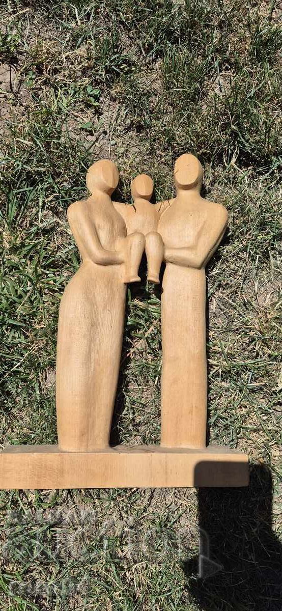 ΠΑΛΑΙΑ ΒΟΥΛΓΑΡΙΚΗ ΞΥΛΙΝΗ ΓΛΥΠΤΙΚΗ - ΟΙΚΟΓΕΝΕΙΑ - 5