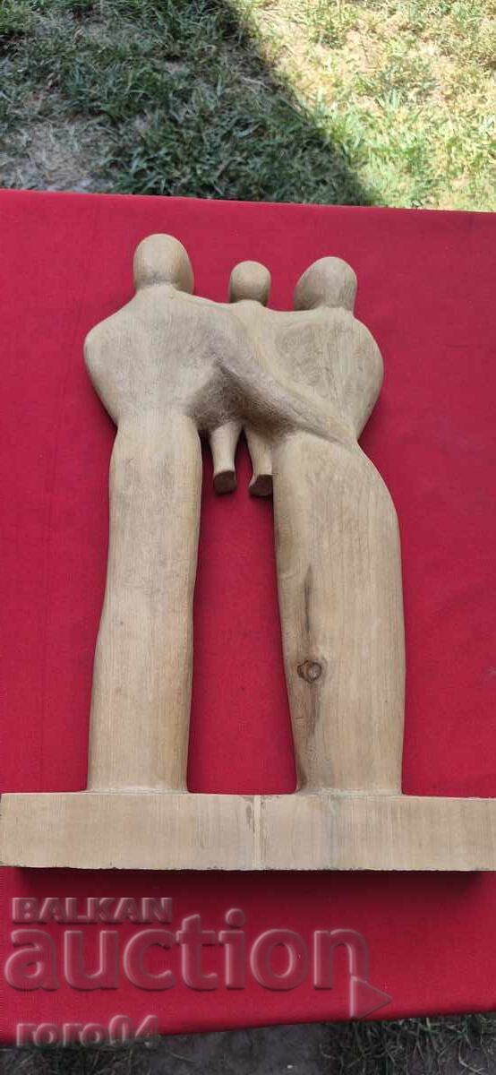 ΠΑΛΑΙΑ ΒΟΥΛΓΑΡΙΚΗ ΞΥΛΙΝΗ ΓΛΥΠΤΙΚΗ - ΟΙΚΟΓΕΝΕΙΑ - 6