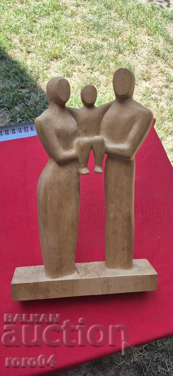 ΠΑΛΑΙΑ ΒΟΥΛΓΑΡΙΚΗ ΞΥΛΙΝΗ ΓΛΥΠΤΙΚΗ - ΟΙΚΟΓΕΝΕΙΑ - 7